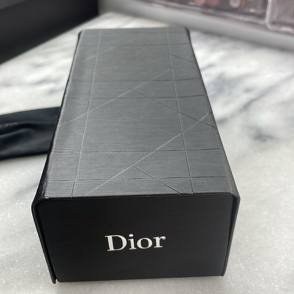 DIOR black gold future triangular shield sunglasses new authentic - Picture 9 of 9